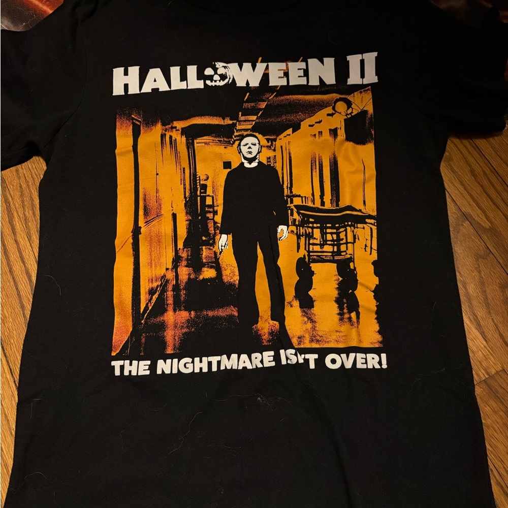 Halloween II Black Graphic T-Shirt